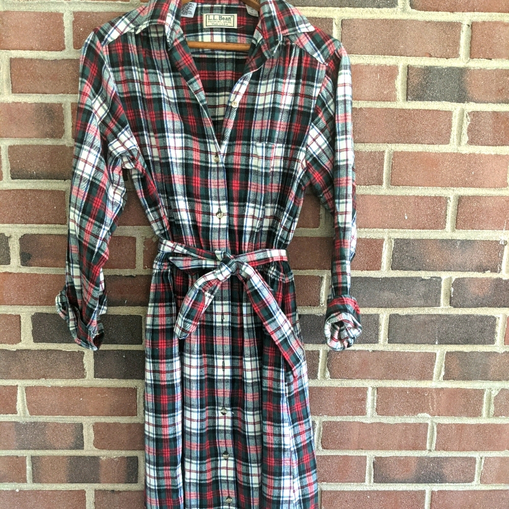 Vintage LL Bean dress from 1980s